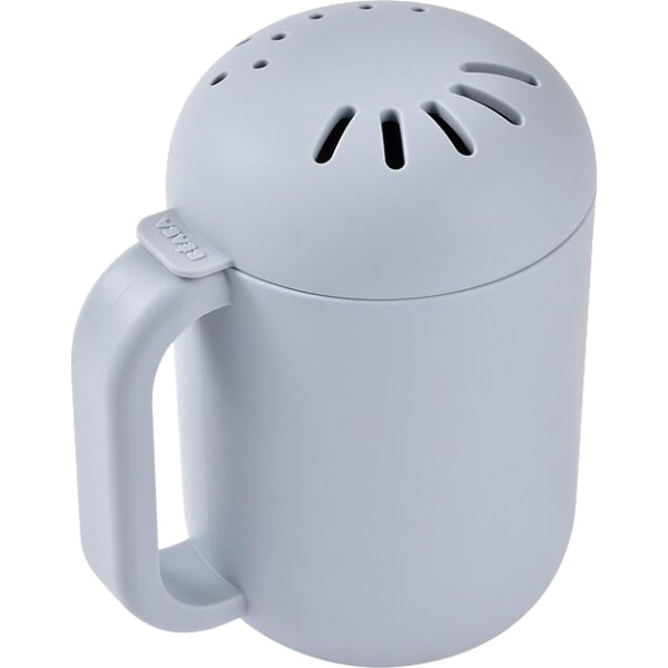 Фото - Лійка для купання малюка Beaba Ковшик силіконовий сірий (920411)