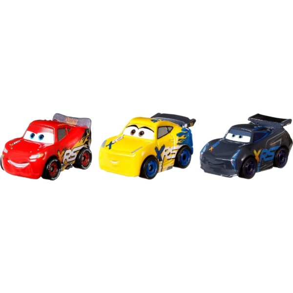 Фото - Ігровий набір Cars Mattel з 3 металевих міні-гонщиків (в ас.) (GKG01)