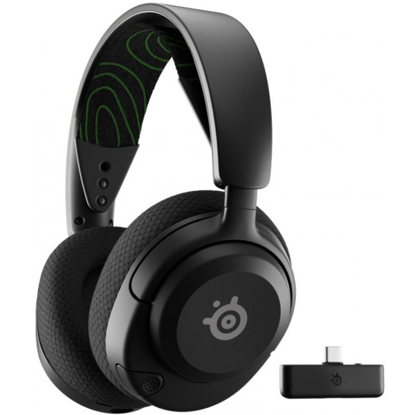 Фото - Гарнітура бездротова ігрова SteelSeries Arctis Nova 5X Black (61676)