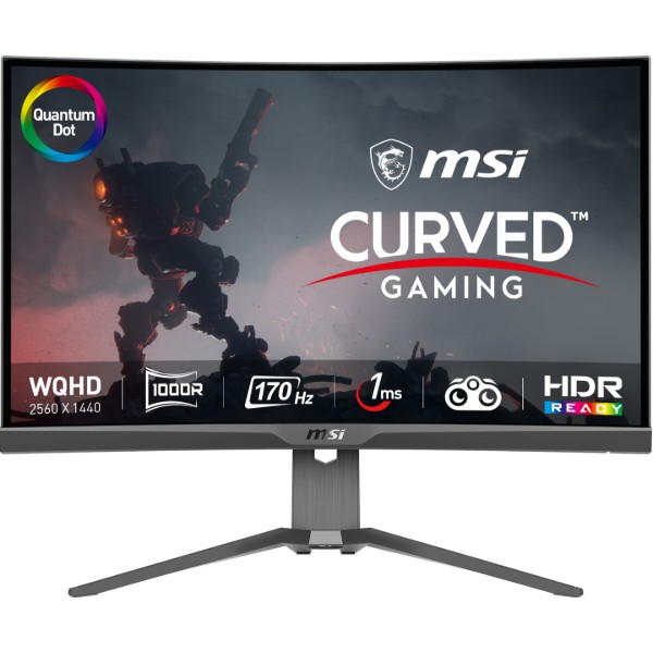 Фото - Монітор ігровий MSI MAG 275CQRF-QD Фото - Монітор ігровий MSI MAG 275CQRF-QD