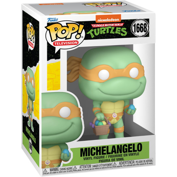Фото - Колекційна фігурка FUNKO POP: TMNT Easter - Michaelangelo (889698860444)