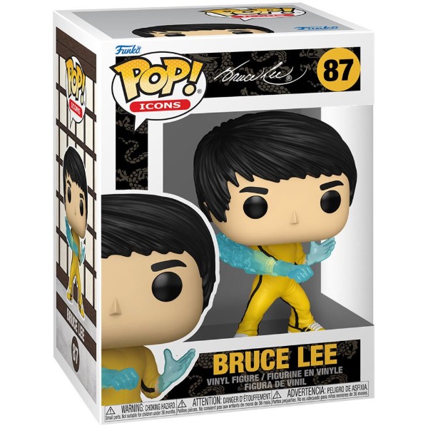 Фото - Колекційна фігурка FUNKO POP Icons: Bruce Lee (889698810661)