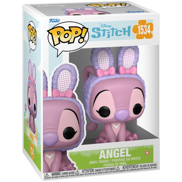 Фото - Колекційна фігурка FUNKO POP Disney: Lilo & Stitch Easter - Angel (889698831116)