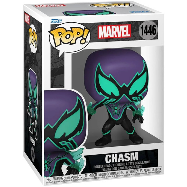 Фото - Колекційна фігурка FUNKO POP Marvel: Spider-Man Comics - Chasm (889698837514)