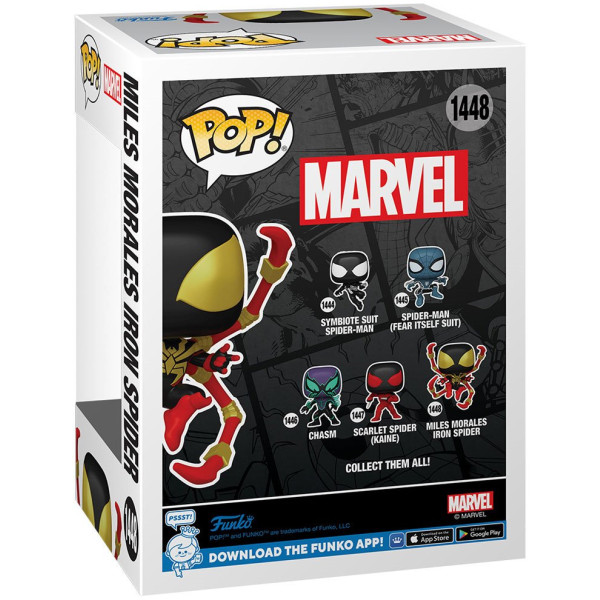 Фото - Коллекционная фигурка FUNKO POP Marvel: Spider-Man Comics - Miles Is W/Chase (889698837538)