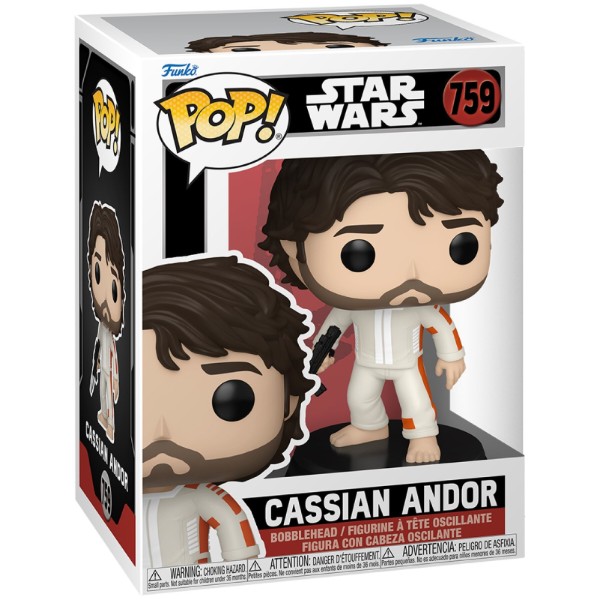 Фото - Коллекционная фигурка FUNKO POP Star Wars: Andor S2 - Cassian Andor (889698837682)
