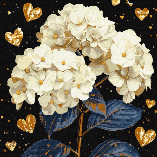 Фото - Картина за номерами Ideyka Чудові квіти 40х40 см (KHO3277)