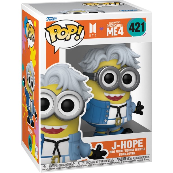 Фото - Коллекционная фигурка FUNKO POP Rocks: Minions X BTS - J-Hope (889698859639)