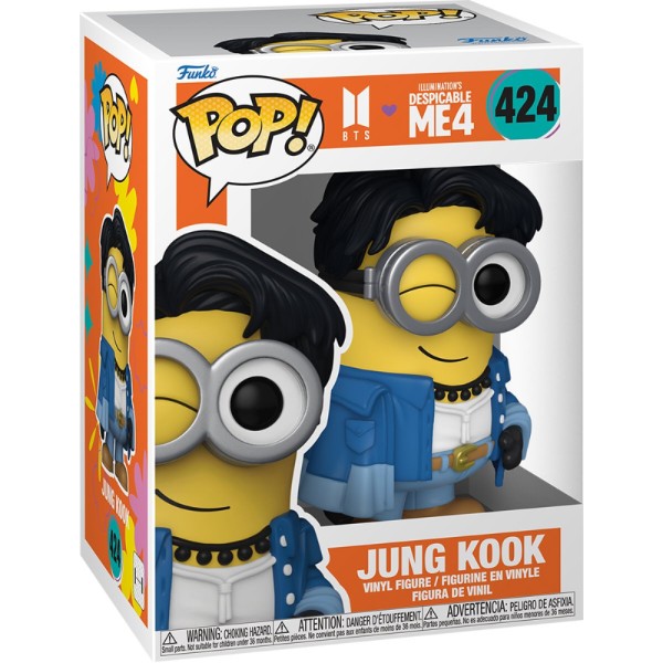 Фото - Колекційна фігурка FUNKO POP Rocks: Minions X BTS - Jung Kook (889698859660)