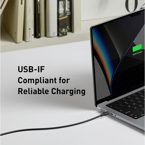 Фото - Кабель Anker 544 USB-C to USB-C - 0.9m 140W Bio-Nylon Black (A80F5H11)