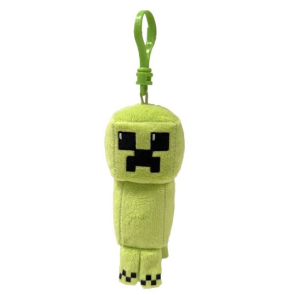 Фото - М'яка іграшка TY Minecraft Зелений КРІПЕР 12 см (34020)