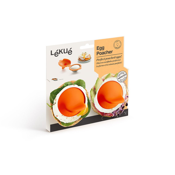 Фото - Форма для яйця-пашот у воді Lekue Eggs 2 шт. (882982)