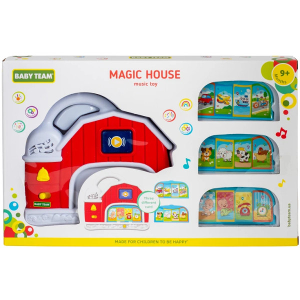 Фото - Интерактивный центр Baby Team Волшебный дом (8651)
