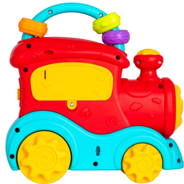 Фото - Інтерактивний транспорт Baby Team Казковий паровозик (8653)