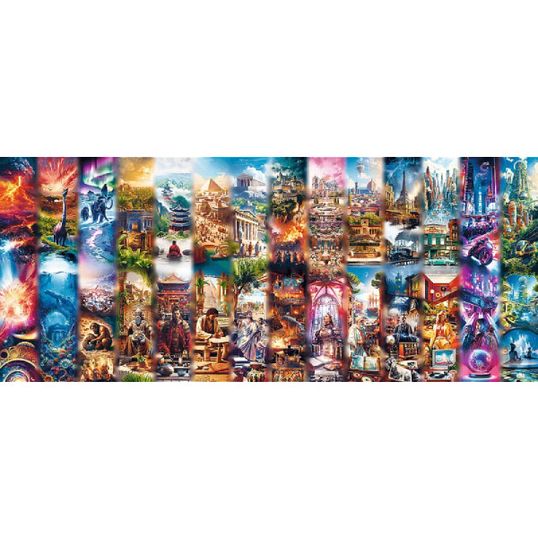 Фото - Пазли (8 +) Trefl Безмежна колекція:Розвиток планети 21 000 елм. (81040)