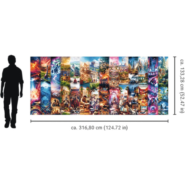 Фото - Пазли (8 +) Trefl Безмежна колекція:Розвиток планети 21 000 елм. (81040)