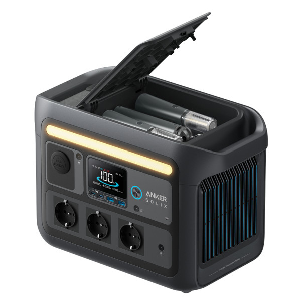 Фото - Зарядна станція універсальна Anker SOLIX C800X Portable Power Station 768Wh 1200W (A1755)