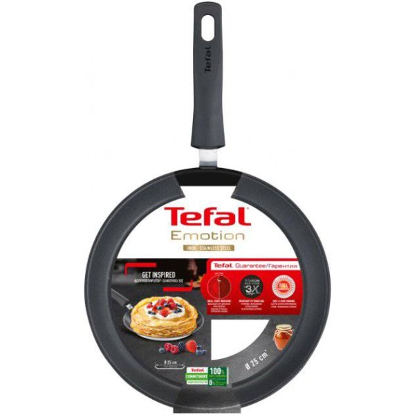 Фото - Сковорода для млинців Tefal E3003804 EMOTION 25 см