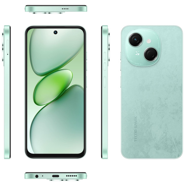 Фото - Смартфон Tecno Spark Go 1 3/64GB Magic Skeen Green