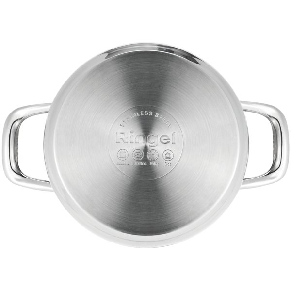Фото - Кастрюля Ringel Grey line 5.5л (RG-2022-24)