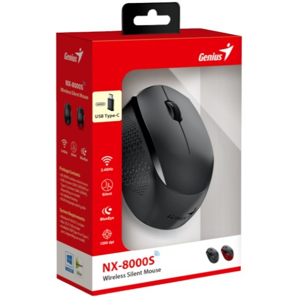Фото - Миша бездротова Genius NX-8000S (31030035400)