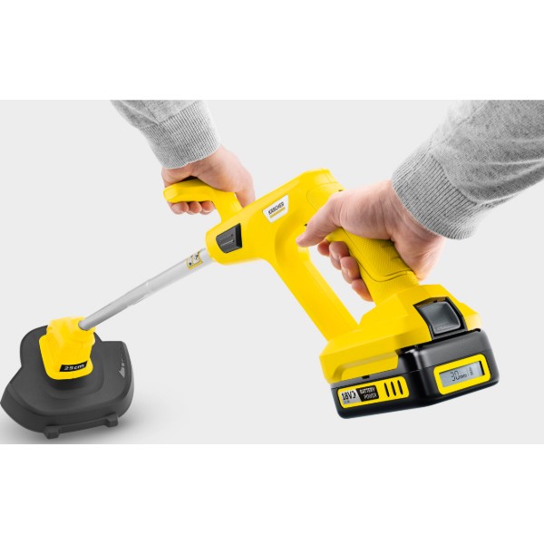 Фото - Триммер садовый Karcher LTR 18-25 Battery Set (18/2.5) + стандартное ЗУ (1.444-301.0)