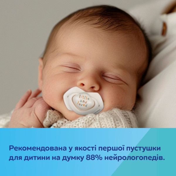 Фото - Симметричная пустышка Canpol babies Гуси 6-18 мес 2 шт. (22/668)