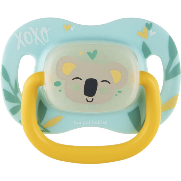 Фото - Симетрична пустушка Canpol babies EXOTIC 6-18 міс (34/921_koal)