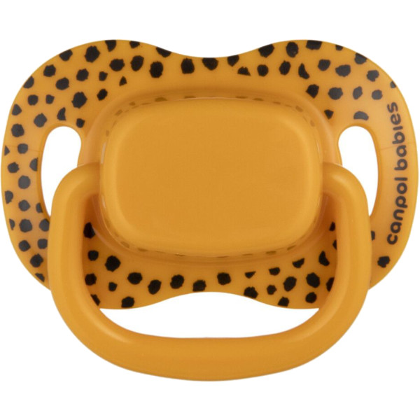 Фото - Симетрична пустушка Canpol babies BabiesBoo 6-18 міс 2 шт. оранжева (34/928_ora)