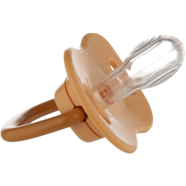 Фото - Симетрична пустушка Canpol babies MOUNTAINS 0-6 міс 2 шт. жовта (34/930_yel)