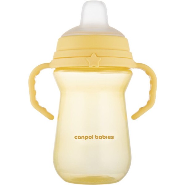 Фото - Поильник-непроливайка детский Canpol babies FirstCup 250 мл желтая (56/615_yel)