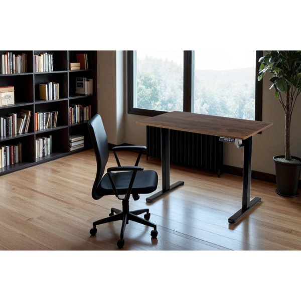 Фото - Стіл з електрорегулюванням висоти Barsky StandUp Home Black (BSTh-01)