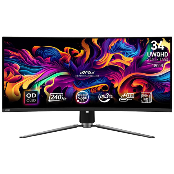 バ*ン様 MSI MPG 341CQPX QD-OLED 34.18インチモニタ MSI MPG 341CQPX QD-OLED 34 