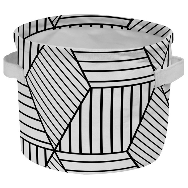Фото - Короб для зберігання Idea Home 16х16 см (TC-35 круг. ткан. Geometry)