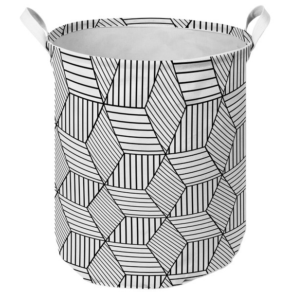 Фото - Короб для зберігання Idea Home 35x45 см (TC-38 круг. ткан. Geometry)