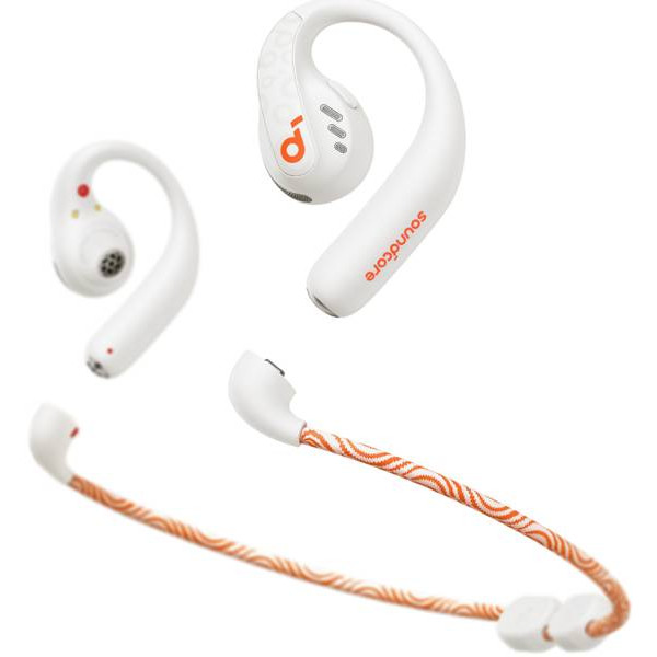 Фото - Наушники вкладыши беспроводные TWS Anker SoundСore AeroFit Pro White (A3871G21)