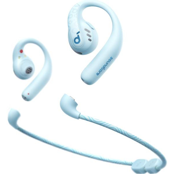 Фото - Навушники вкладиші бездротові TWS Anker SoundСore AeroFit Pro Blue (A3871G61)