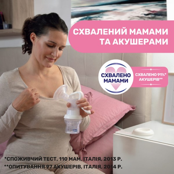 Фото - Механічний молоковідсмоктувач Chicco Natural Feeling (05740.00)