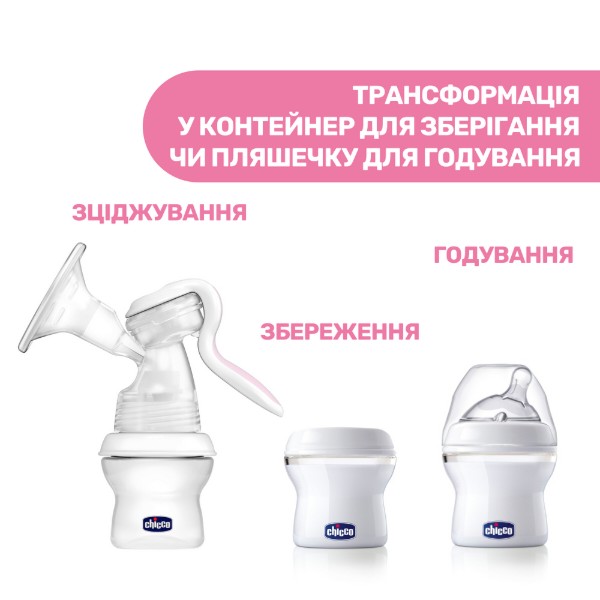 Фото - Механічний молоковідсмоктувач Chicco Natural Feeling (05740.00)
