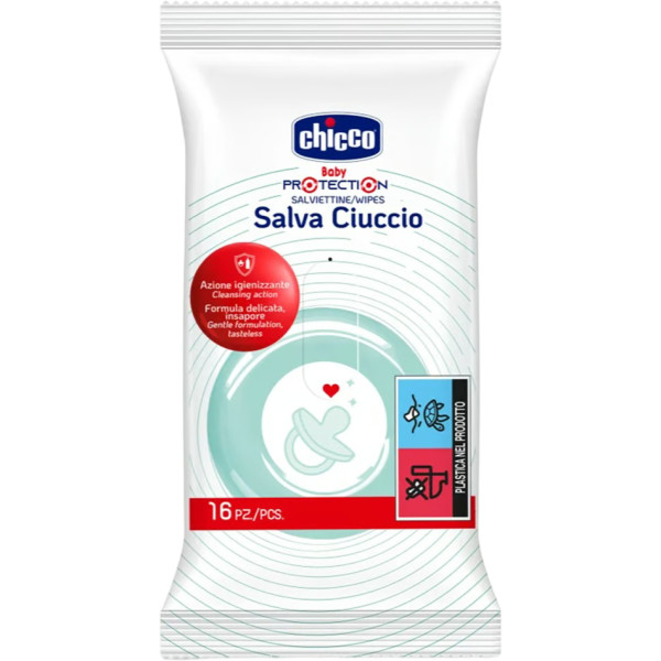 Фото - Серветки вологі для дітей Chicco Salva Ciucccio (07921.00)