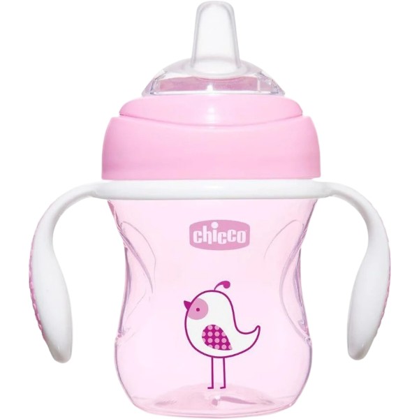 Фото - Чашка-непроливайка дитяча Chicco Transition Cup 200 мл від 4 м (06911.10) Фото - Чашка-непроливайка дитяча Chicco Transition Cup 200 мл від 4 м (06911.10)