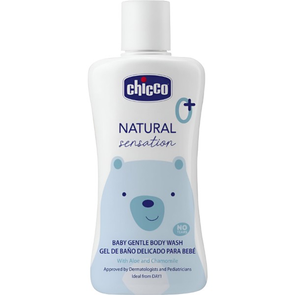 Фото - Гель для душа детский Chicco Без Слез Natural Sensation 200 мл (11529.00)