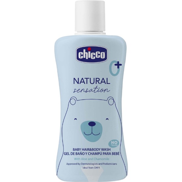 Фото - Шампунь для детей Chicco гель для тела и волос Без Слез Natural Sensation 200 мл (11530.00)