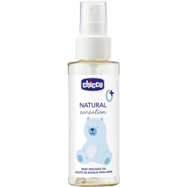 Фото - Масло для массажа Chicco детское Natural Sensation 100 мл (11522.00)