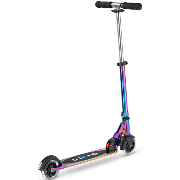 Фото - Двухколёсный самокат Micro серии Sprite LED – НЕОХРОМ (SA0237)