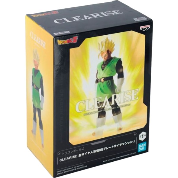 Фото - Коллекционная фигурка Banpresto DRAGON BALL Z Son Gohan(Great Saiyam) - Clearise Super Saiyan (BP19276P)
