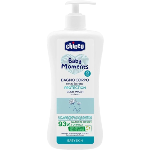 Фото - Гель для душа дитячий Chicco Без Сліз захисний Baby Moments 500 мл (10580.00)