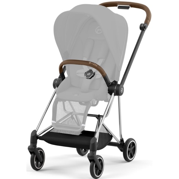 Фото - Шасси для коляски Cybex Mios & каркас Chrome Brown (521002507)