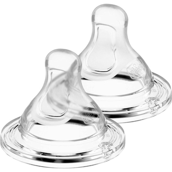 Фото - Середній потік соска дитяча силіконова Chicco Physio 2м+ 2 шт. (20323.00) Фото - Середній потік соска дитяча силіконова Chicco Physio 2м+ 2 шт. (20323.00)