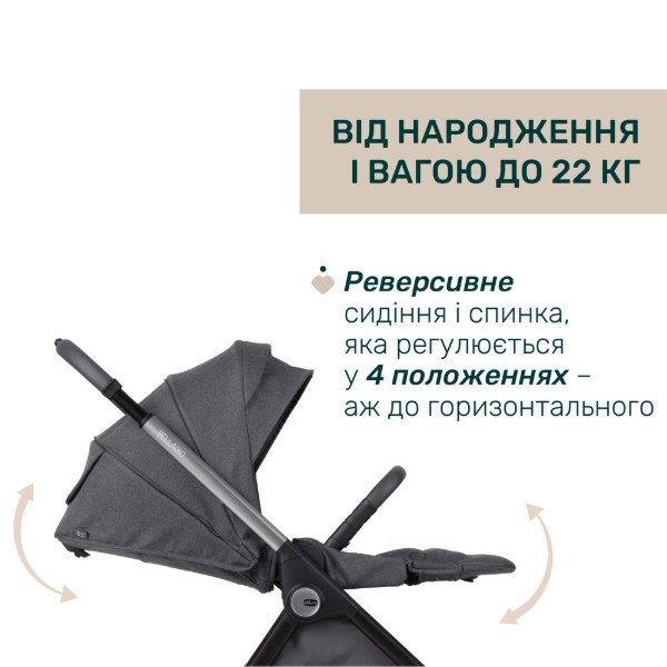 Фото - Коляска універсальна 2 в 1 Chicco Bellagio (87136.45.01)